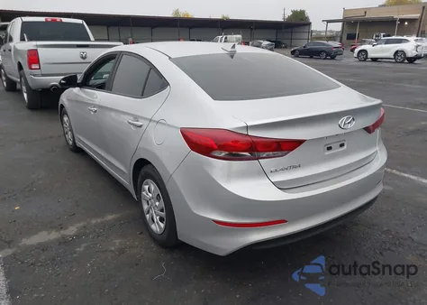2017 Hyundai Elantra Se из США, поврежденный, VIN 5NPD84LF5HH091024
